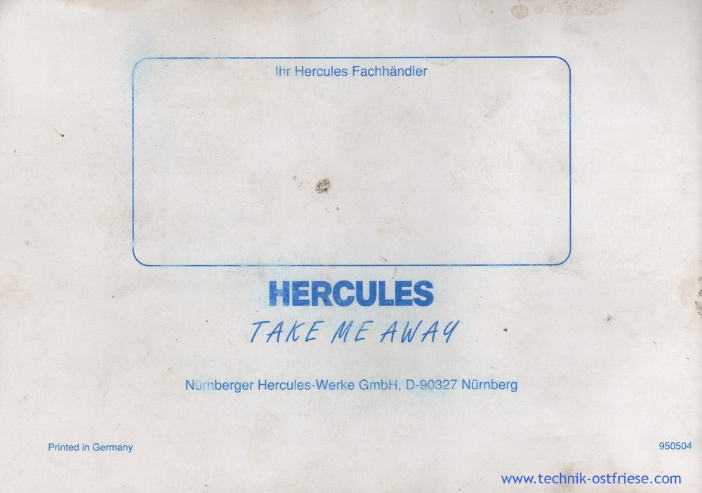 HERCULES - TAKE ME AWAY
